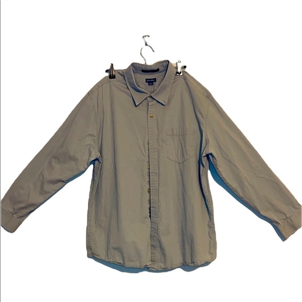 Eddie Bauer 100 percent cotton button shirt men’s size L